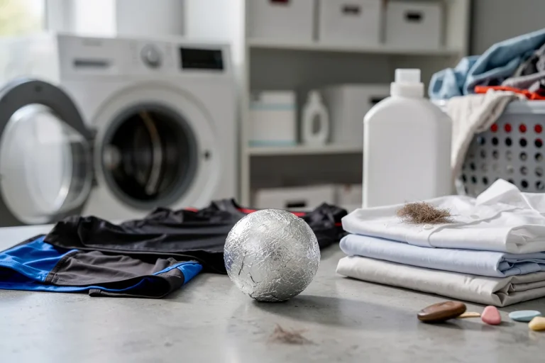 Bucato più morbido e senza elettricità statica: il trucco della pallina di alluminio