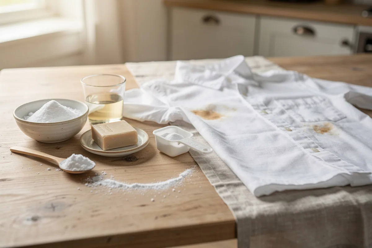 Macchie impossibili sui tessuti: il metodo bicarbonato e rimedi della nonna che funziona davvero