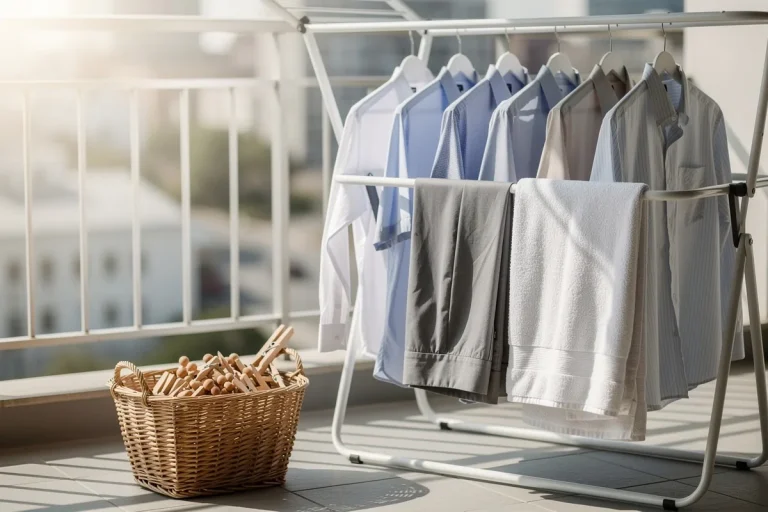 Niente più segni delle mollette: il metodo dei professionisti per stendere il bucato senza rovinarlo