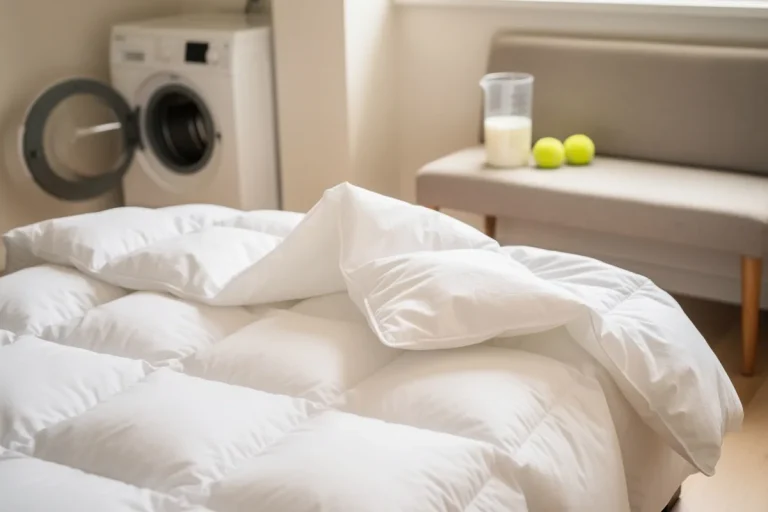 Piumone pulito e soffice senza rovinarlo: il metodo semplice che funziona davvero in lavatrice