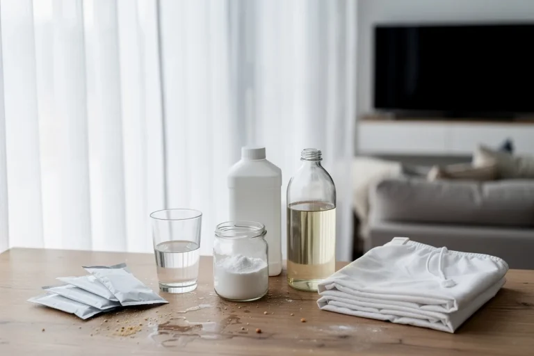 Tende bianche come nuove: il metodo del lievito per dolci che le fa brillare subito